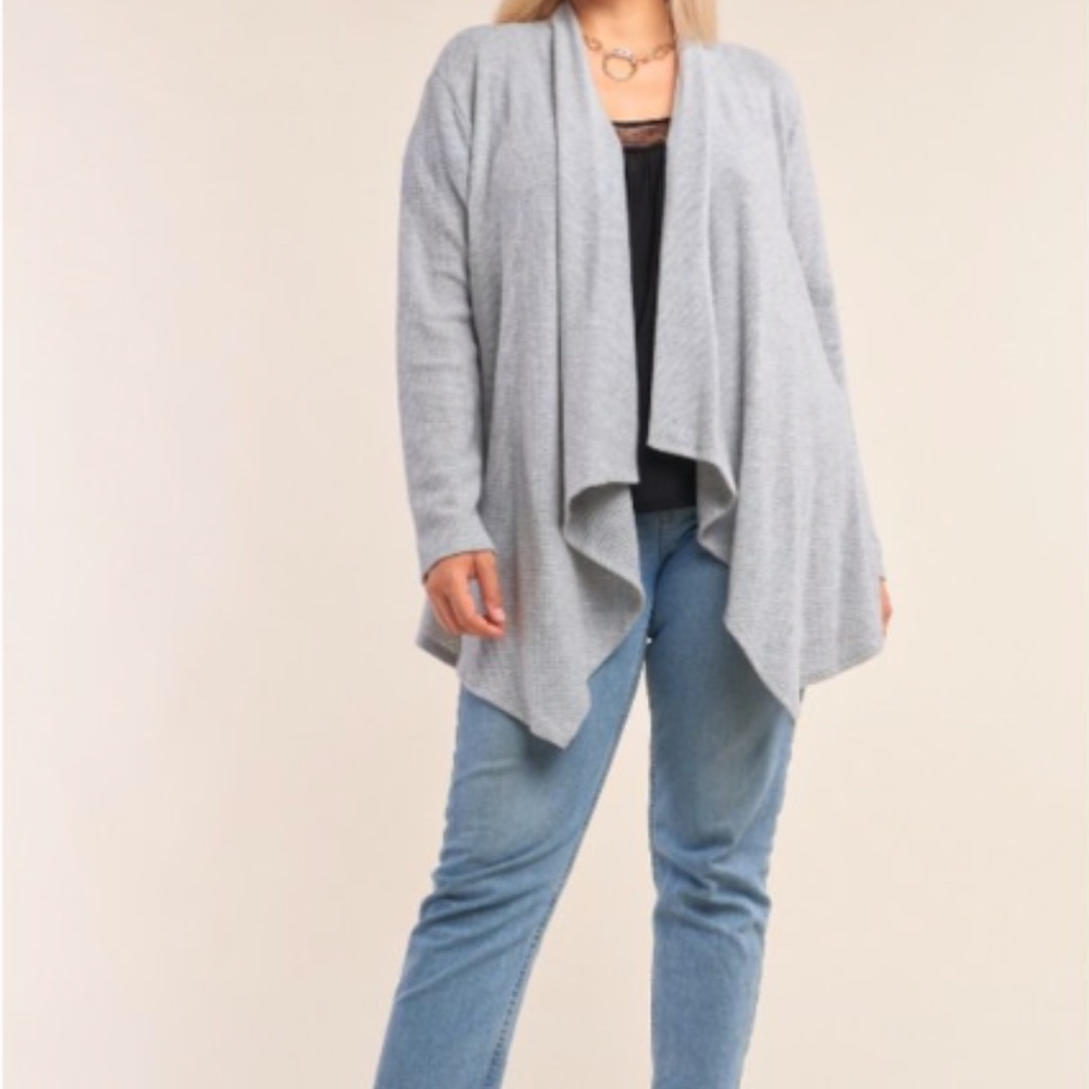 NEW Asymmetrical Lightweight Cardigan 2 Left πHost Pickπ - Picture 4 of 8